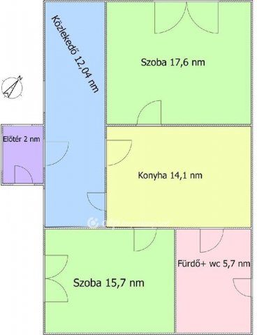 Eladó családi ház, Dömsödön 38.5 M Ft, 2 szobás