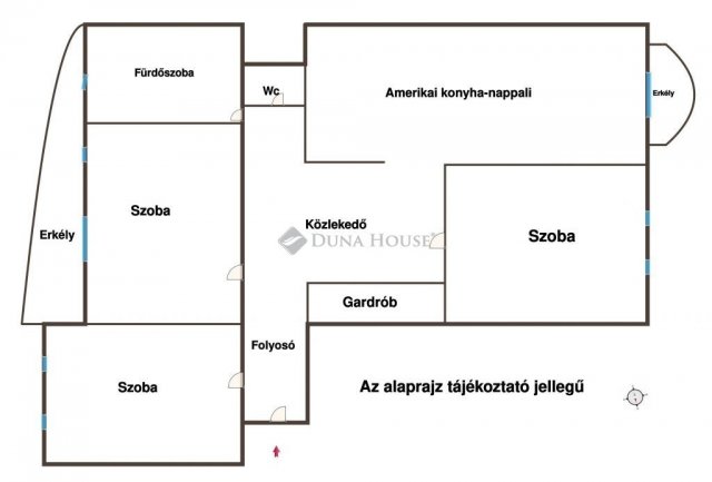Eladó téglalakás, Hajdúszoboszlón 74.9 M Ft, 4 szobás