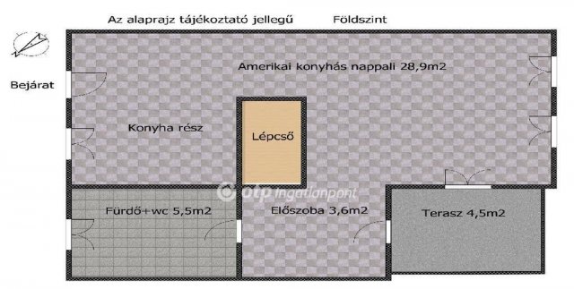 Eladó ikerház, Szigethalmon 54.9 M Ft, 1+3 szobás
