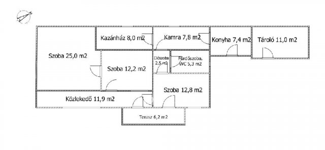 Eladó családi ház, Csongrádon 19.5 M Ft, 3 szobás