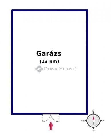 Eladó garázs, Nyíregyházán, Víz utcában 7.9 M Ft