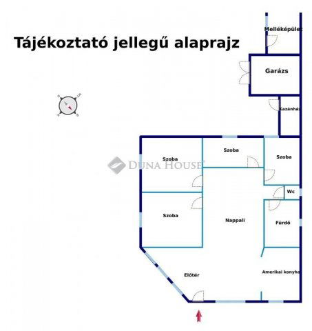 Eladó családi ház, Örkényen 49.99 M Ft, 5 szobás