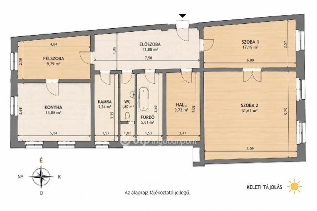 Eladó téglalakás, Budapesten, VI. kerületben 159.9 M Ft