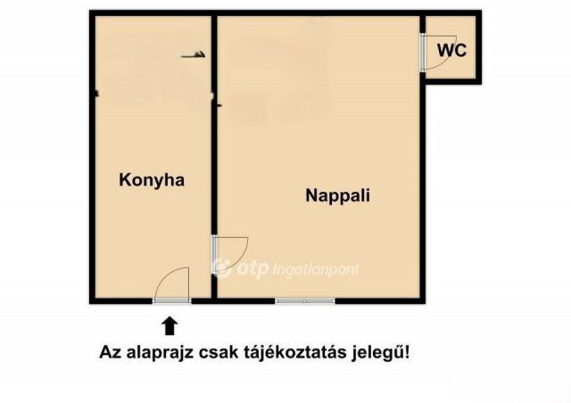 Eladó téglalakás, Budapesten, VIII. kerületben 44.5 M Ft