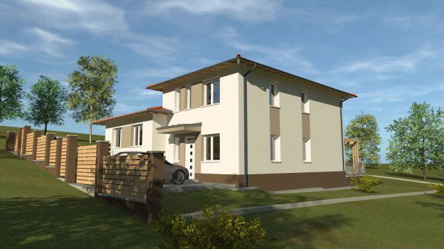 Eladó ikerház, Mogyoródon 109.9 M Ft, 4 szobás