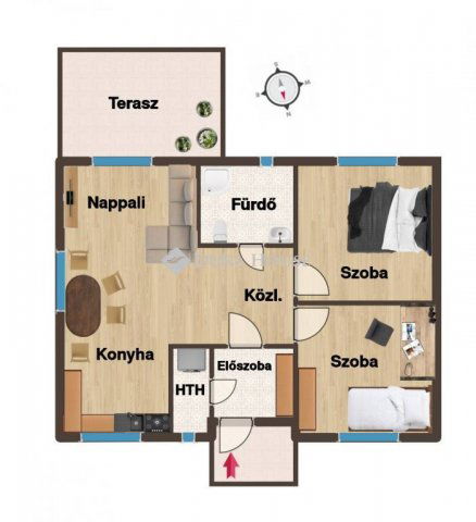 Eladó családi ház, Őrimagyarósdon 42.5 M Ft, 3 szobás
