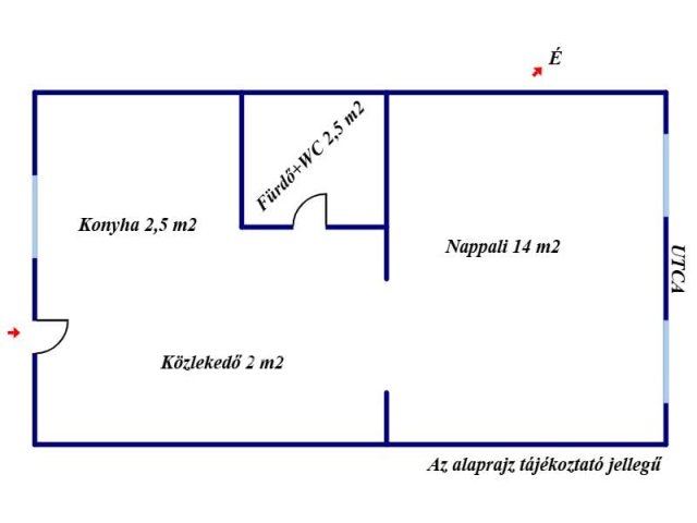 Eladó téglalakás, Budapesten, VII. kerületben 46.9 M Ft