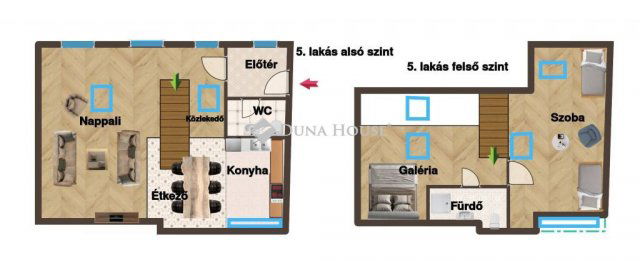 Eladó téglalakás, Budapesten, VI. kerületben 141.225 M Ft