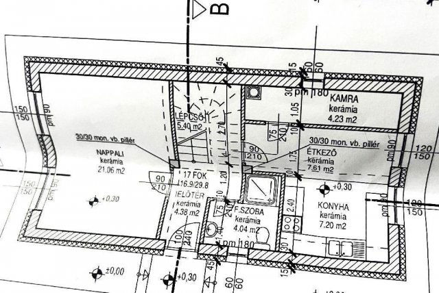Eladó családi ház, Vámospércsen 74 M Ft, 3 szobás