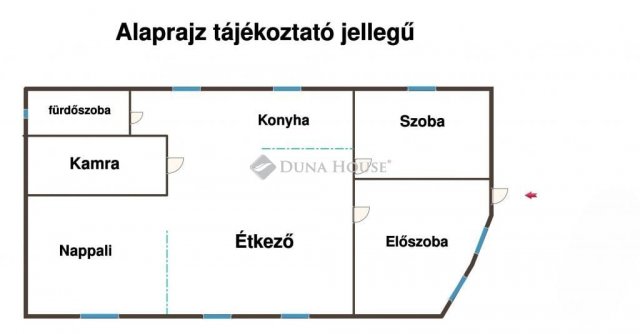 Eladó családi ház, Lajosmizsén 23 M Ft, 2 szobás
