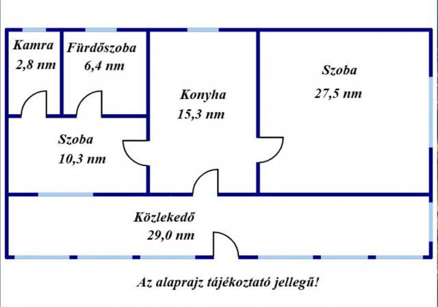 Eladó családi ház, Szeghalmon 7.5 M Ft, 1+1 szobás