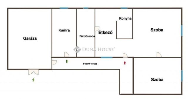 Eladó családi ház, Dabason 65 M Ft, 2 szobás