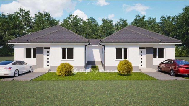 Eladó ikerház, Vácrátóton 105 M Ft, 4 szobás