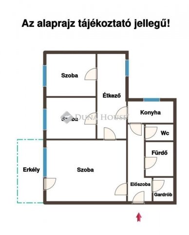 Eladó panellakás, Budapesten, X. kerületben 64.9 M Ft, 3 szobás
