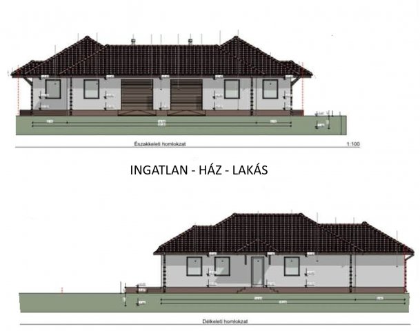 Eladó ikerház, Csörögön 96.99 M Ft, 5 szobás