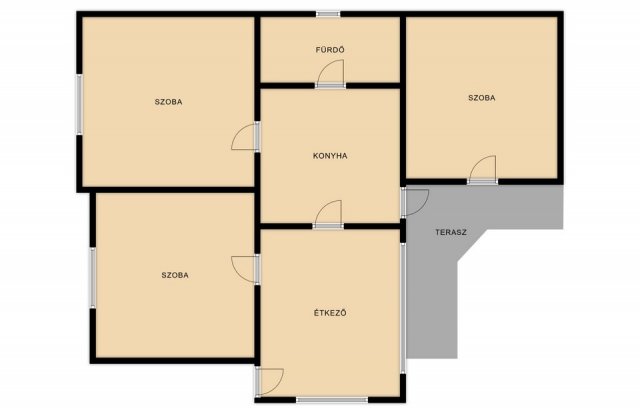 Eladó családi ház, Átányon 7.9 M Ft, 2 szobás