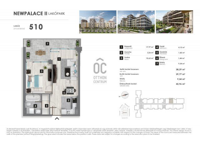 Eladó téglalakás, Budapesten, XIII. kerületben 79.99 M Ft