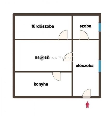 Eladó téglalakás, Budapesten, IV. kerületben 65.6 M Ft, 1 szobás