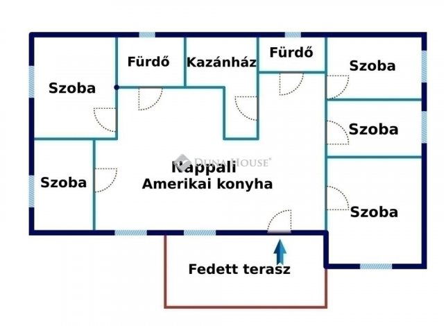 Eladó családi ház, Gyálon 82 M Ft, 6 szobás