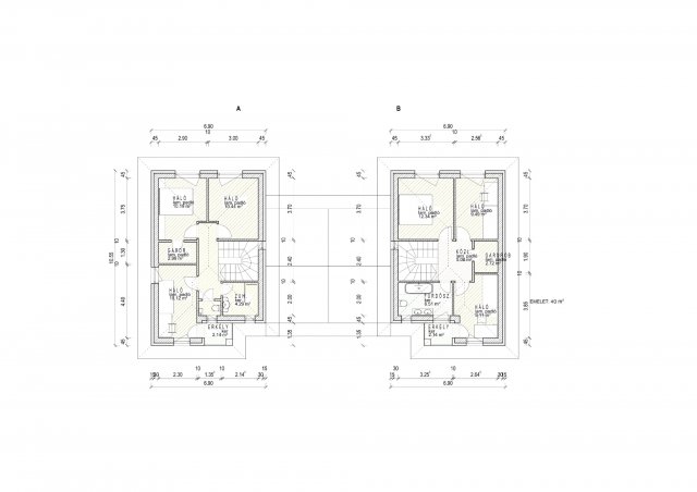 Eladó ikerház, Nyíregyházán 84.9 M Ft, 3 szobás