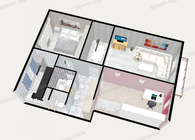 Eladó panellakás, Tatabányán 55.9 M Ft, 3 szobás