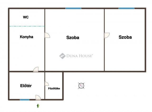 Eladó családi ház, Nagykőrösön 13 M Ft, 2 szobás