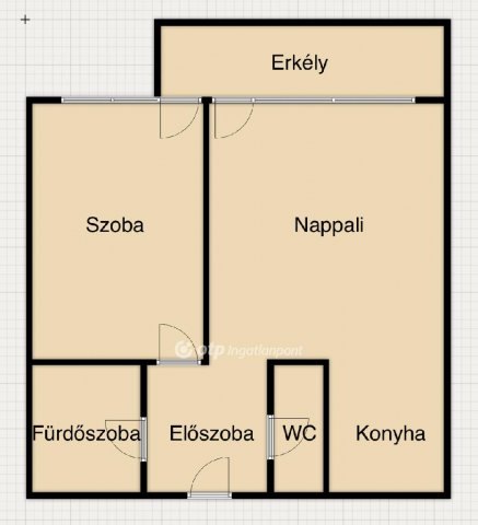 Eladó téglalakás, Budapesten, IX. kerületben 77.4 M Ft, 2 szobás