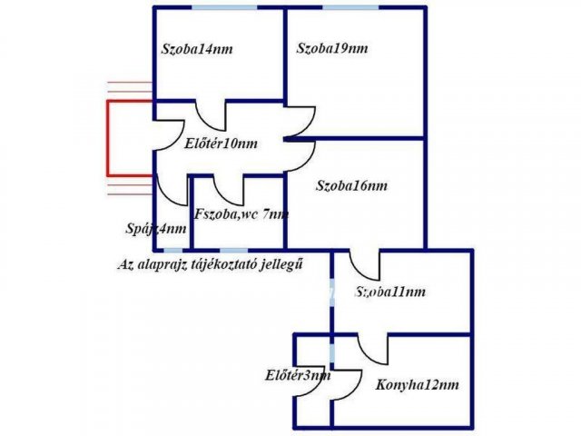 Eladó családi ház, Nyírlugoson 18 M Ft, 3+1 szobás