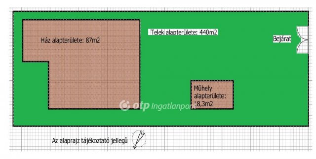 Eladó nyaraló, Dömsödön 26.49 M Ft, 1+2 szobás