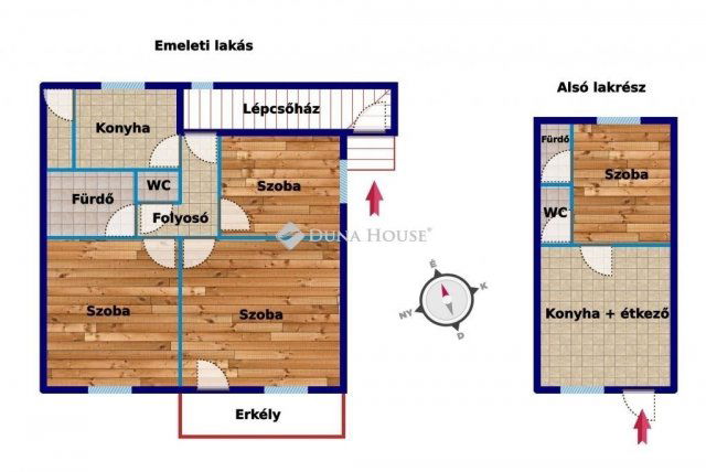 Eladó téglalakás, Balatonalmádiban 88 M Ft, 4 szobás