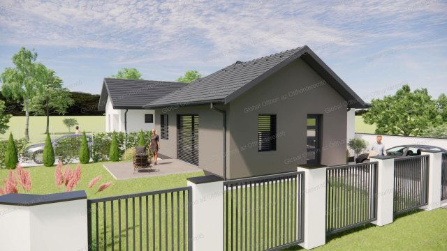 Eladó ikerház, Máriakálnokon 60.5 M Ft, 3 szobás