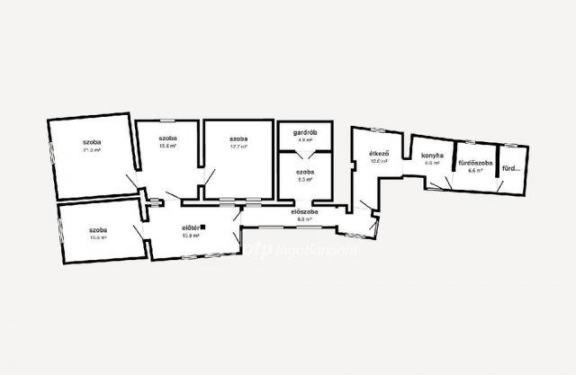 Eladó családi ház, Nábrádon 19 M Ft, 3+2 szobás