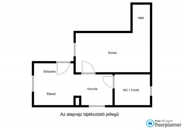Eladó családi ház, Cegléden 24 M Ft, 2 szobás