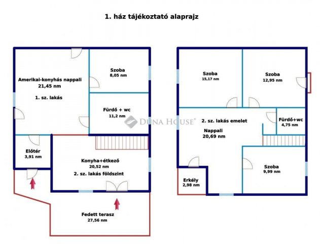 Eladó családi ház, Felsőpakonyban 91.9 M Ft, 9 szobás