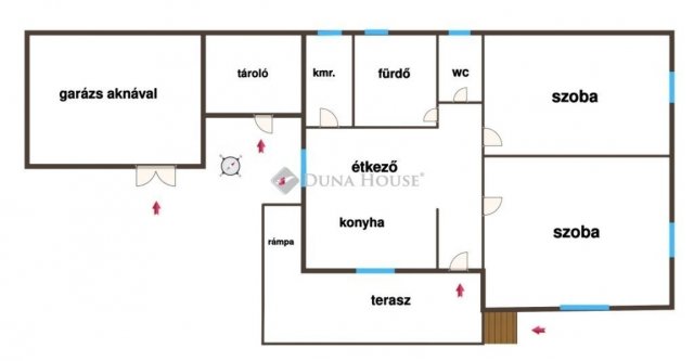 Eladó családi ház, Kecskeméten 79.99 M Ft, 2 szobás