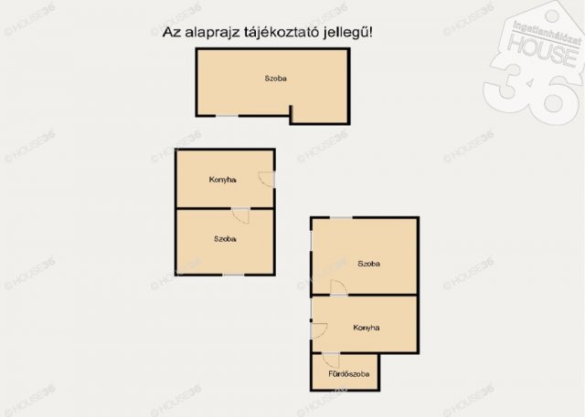 Eladó családi ház, Kecskeméten 18 M Ft, 1 szobás