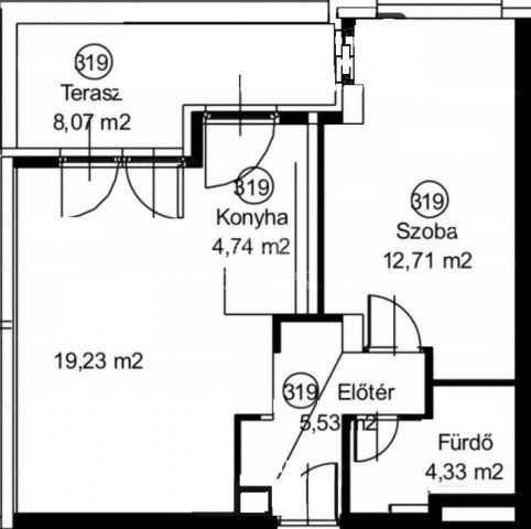 Eladó téglalakás, Budapesten, VIII. kerületben 99.9 M Ft