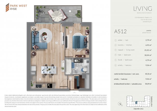 Eladó téglalakás, Budapesten, XIII. kerületben, Szabolcs utcában