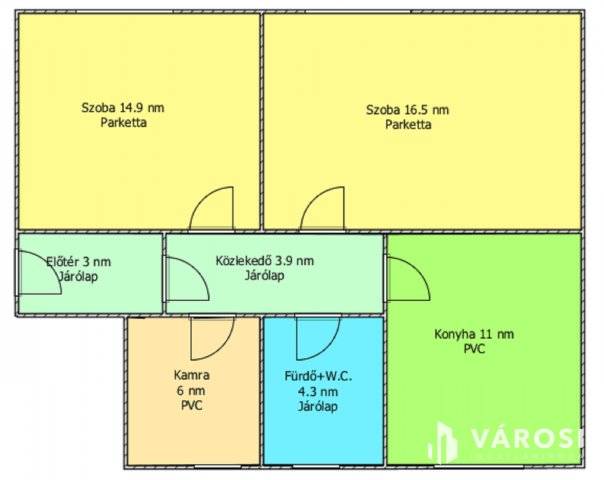 Eladó téglalakás, Salgótarjánban 8.5 M Ft, 2 szobás