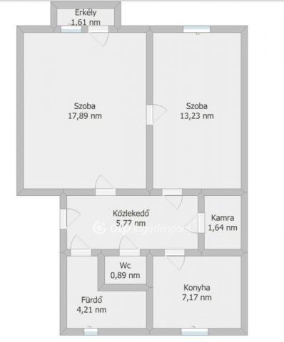 Eladó téglalakás, Szekszárdon 31.9 M Ft, 2 szobás