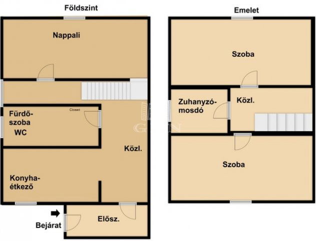 Eladó ikerház, Isaszegen 39.99 M Ft, 3 szobás