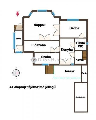 Eladó családi ház, Pomázon 87 M Ft, 3 szobás
