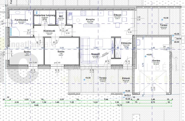 Eladó ikerház, Mórahalmon 85 M Ft, 3 szobás