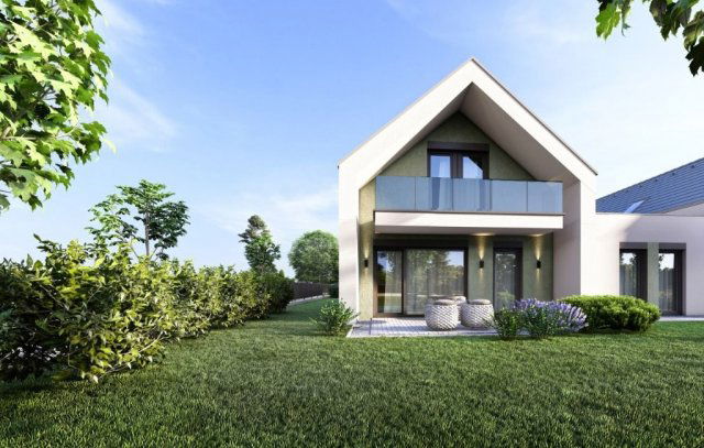 Eladó ikerház, Mosonmagyaróváron 104 M Ft, 3+1 szobás