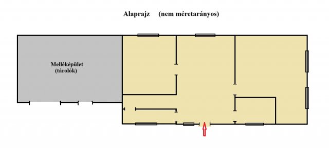 Eladó családi ház, Noszlopon 10.7 M Ft, 3 szobás