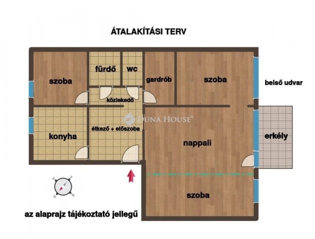 Eladó panellakás, Budapesten, XVI. kerületben 84.9 M Ft, 3 szobás