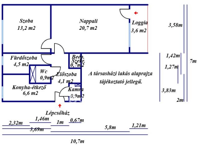 Eladó panellakás, Nagykőrösön 39.9 M Ft, 2 szobás