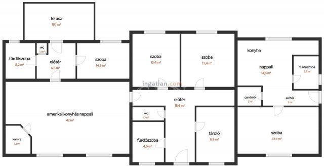 Eladó családi ház, Érden 138.9 M Ft, 6+1 szobás