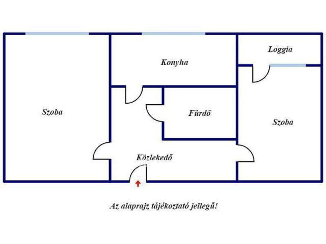 Eladó panellakás, Szegeden 48 M Ft, 2 szobás