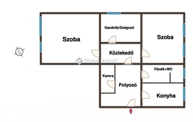 Eladó téglalakás, Kecskeméten 47 M Ft, 2 szobás